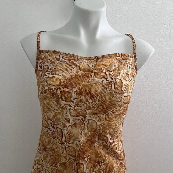 Billabong summer dress Kick Rocks Mango SMALL Off Back Womens NWOT - Picture 10 of 16